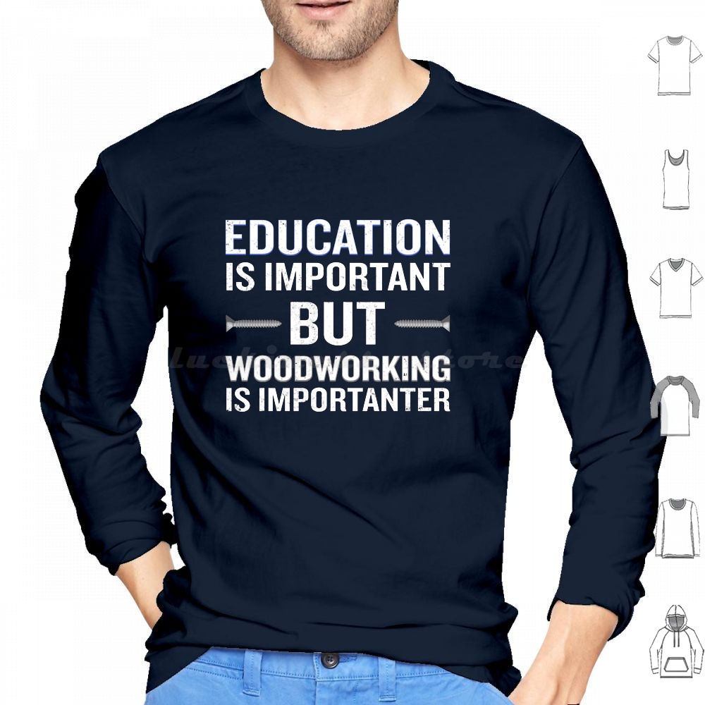 Woodworking Quotes - Moletom Engraçado para Carpinteiro com Estampa