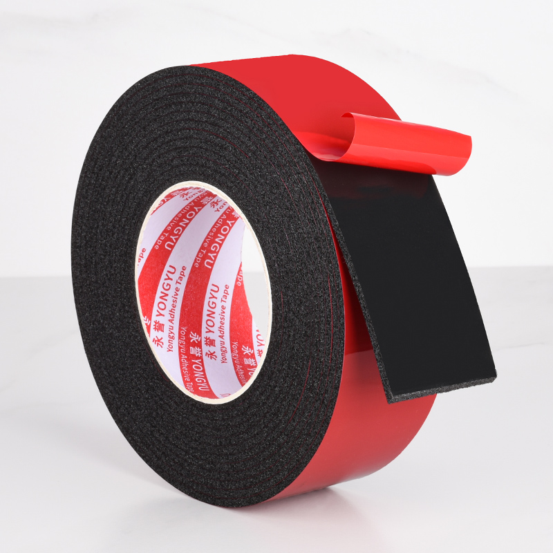 Xfasten Woodworking Double Sided Tape - Filme vermelho preto adesivo espuma dupla