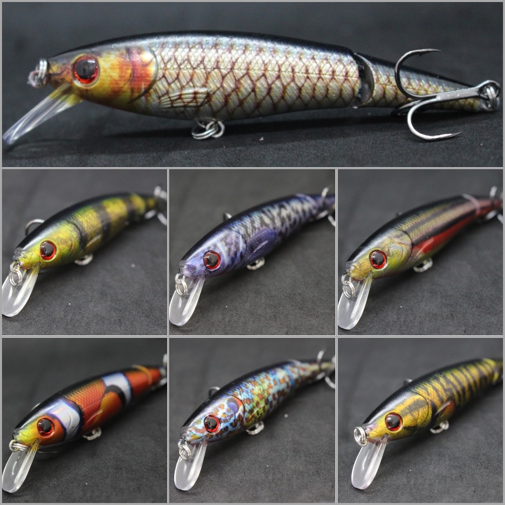 Drawknife Blade - WLure-Pesca Articulada Minnow Jerkbait com 2