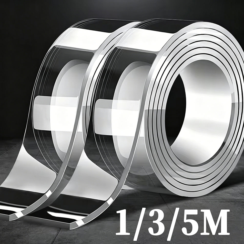 Xfasten Woodworking Double Sided Tape - Fita Adesiva Transparente Super Forte, Lavável