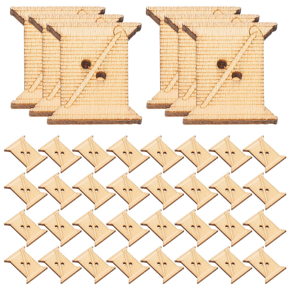 Woodworking Diy Projects - 100 Peças de Bobinas de Madeira
