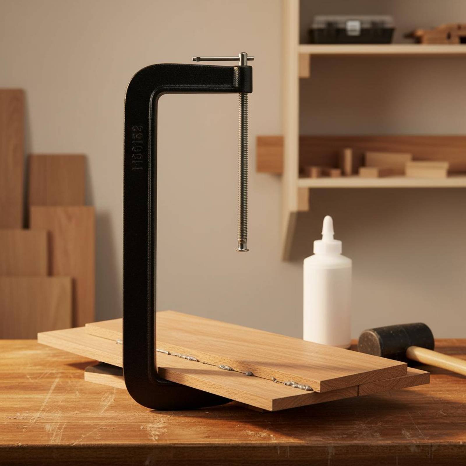 Woodworking Industry - Grampo C de Boca Profunda de