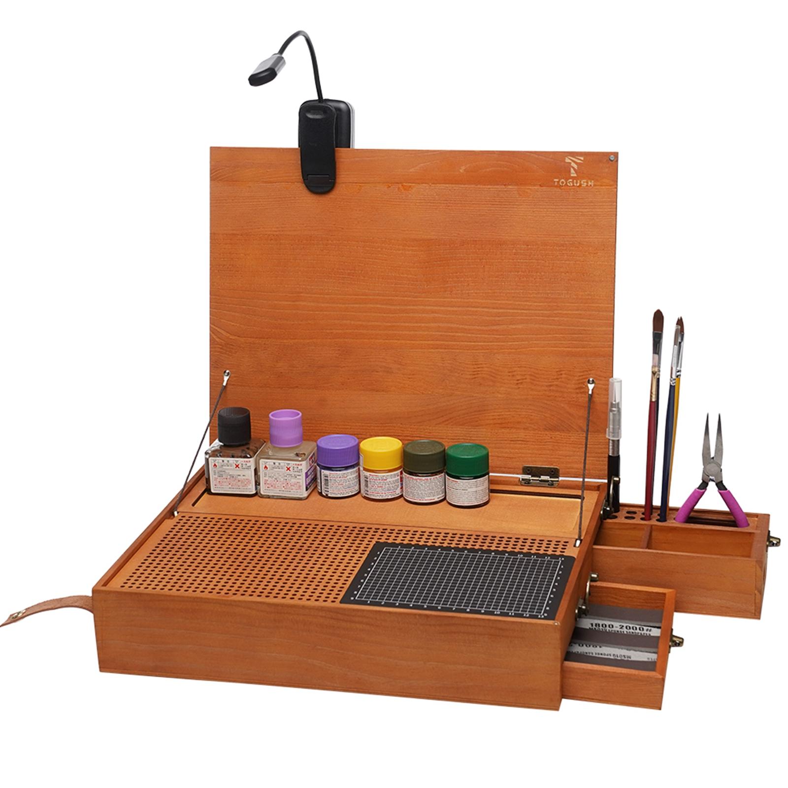 Woodworking Plan - Mesa de trabalho hobby para construção