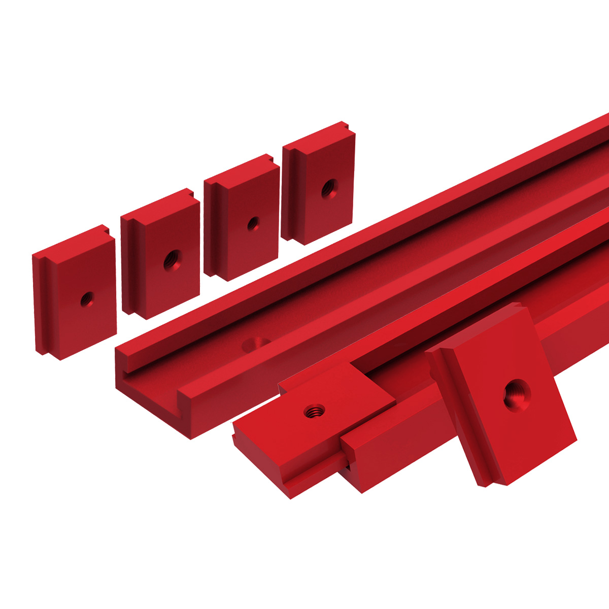 Woodworking Plan - T30 track 50cm alumínio t-slider t