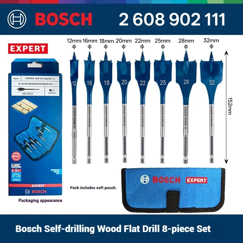 Woodworking Plan - Conjunto de Brocas Bosch EXPERT Self