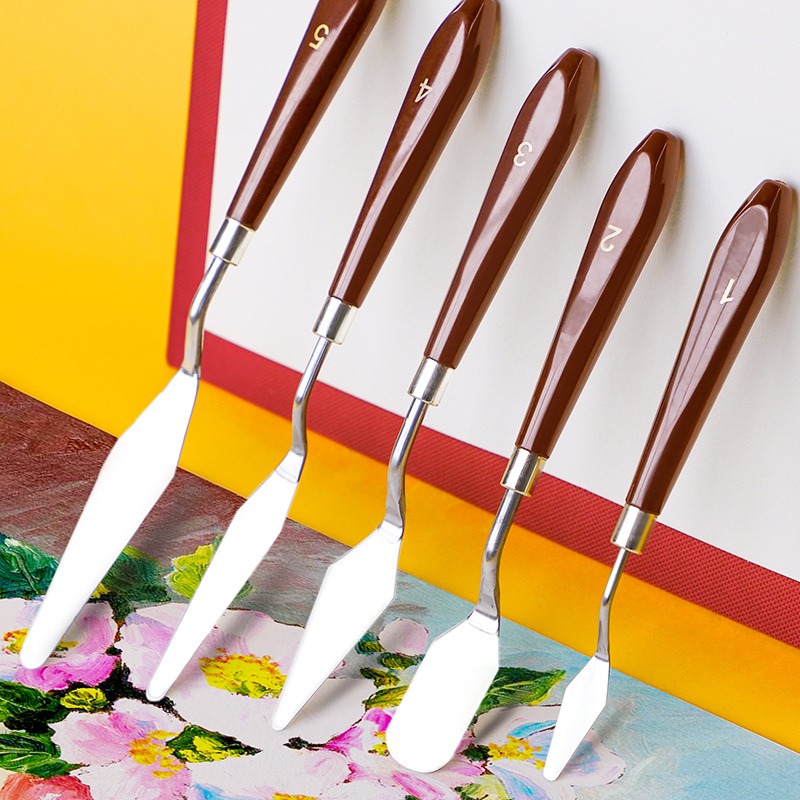 Drawknife Blade - Conjunto de Espátulas para Artistas, Faca