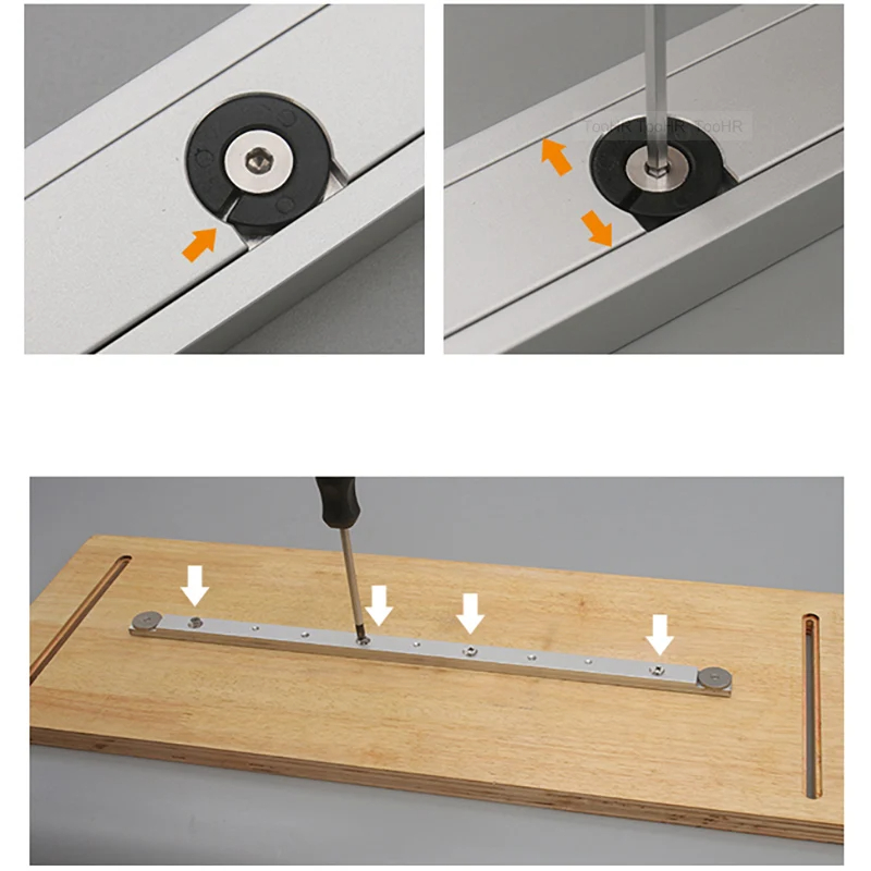 1pc t-trilhas slot mitra barra - Woodworking Plan avaliação e preço