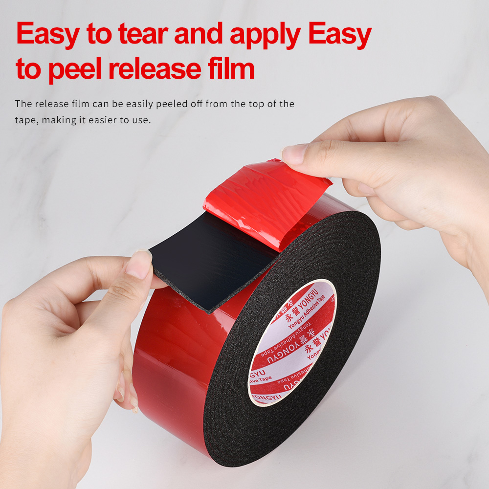 Filme vermelho preto adesivo e - Xfasten Woodworking Double Sided Tape avaliação e preço