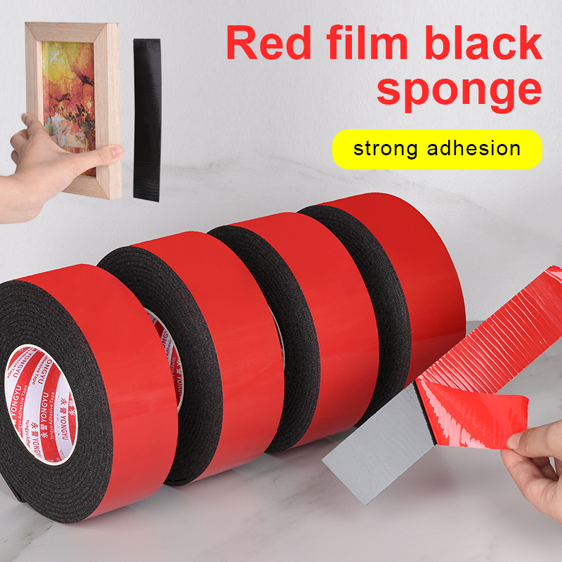 Filme vermelho preto adesivo e - Xfasten Woodworking Double Sided Tape avaliação e preço