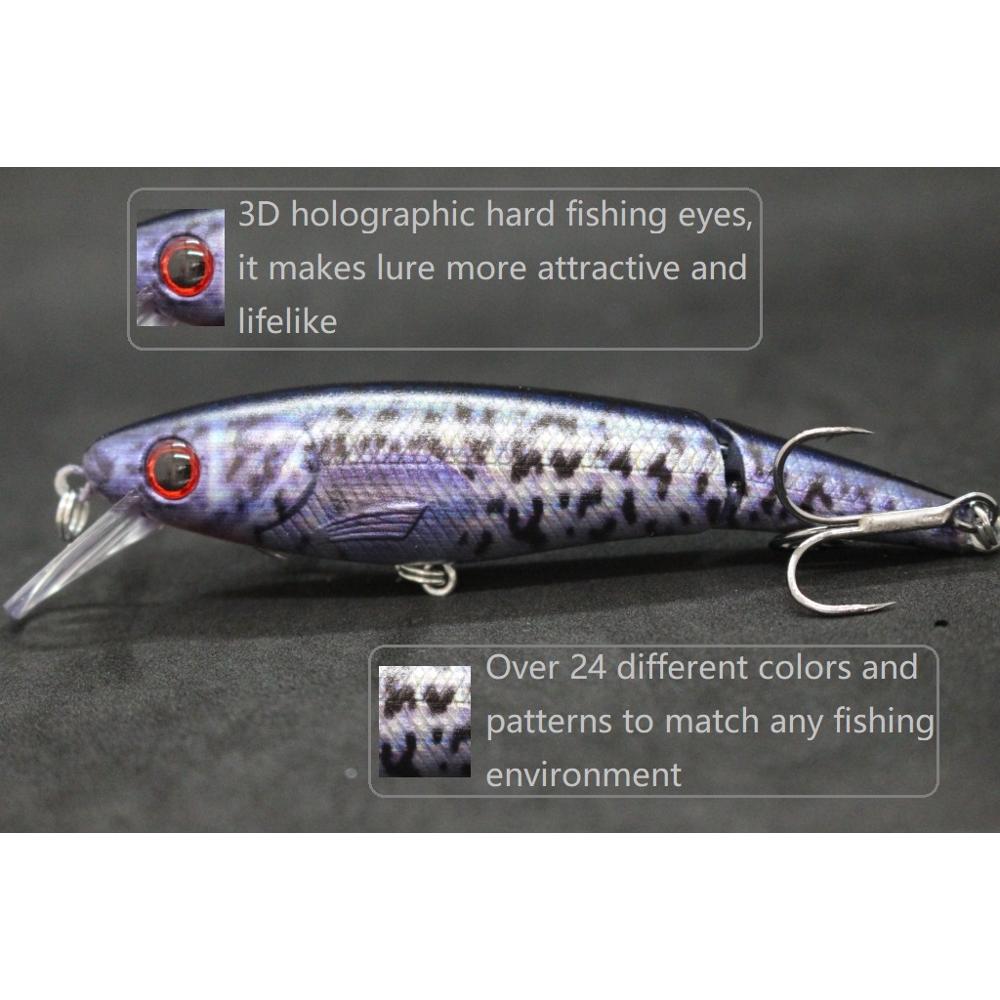 WLure-Pesca Articulada Minnow  - Drawknife Blade avaliação e preço