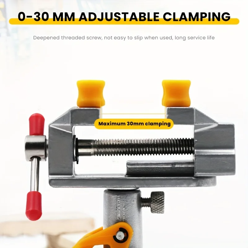 Mini Morsa de Bancada de Alumí - Woodworking Front Vise avaliação e preço