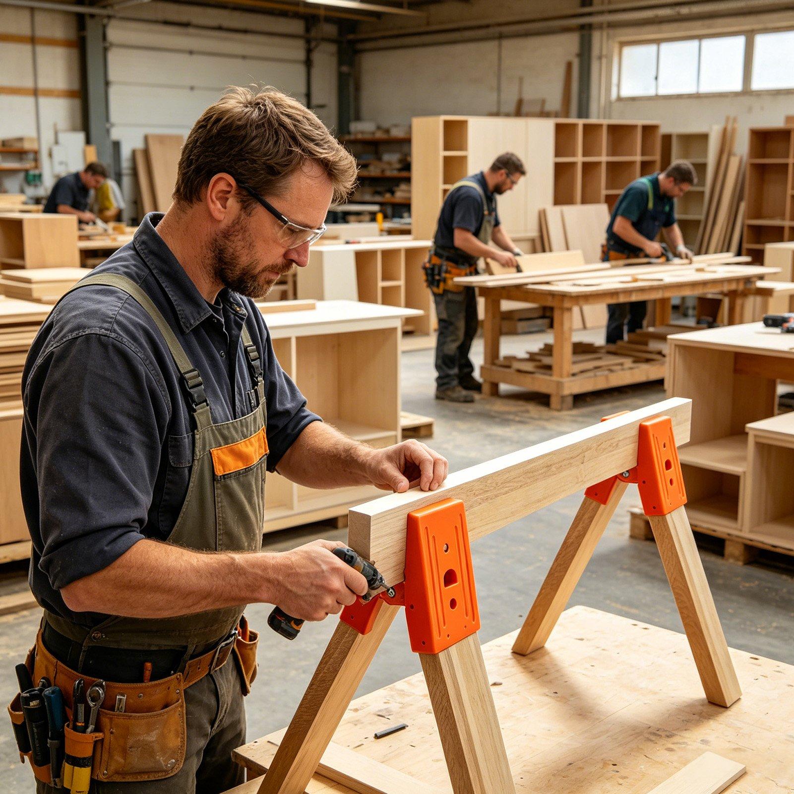 Suportes para Cavalete de Serr - Woodworking Horse avaliação e preço