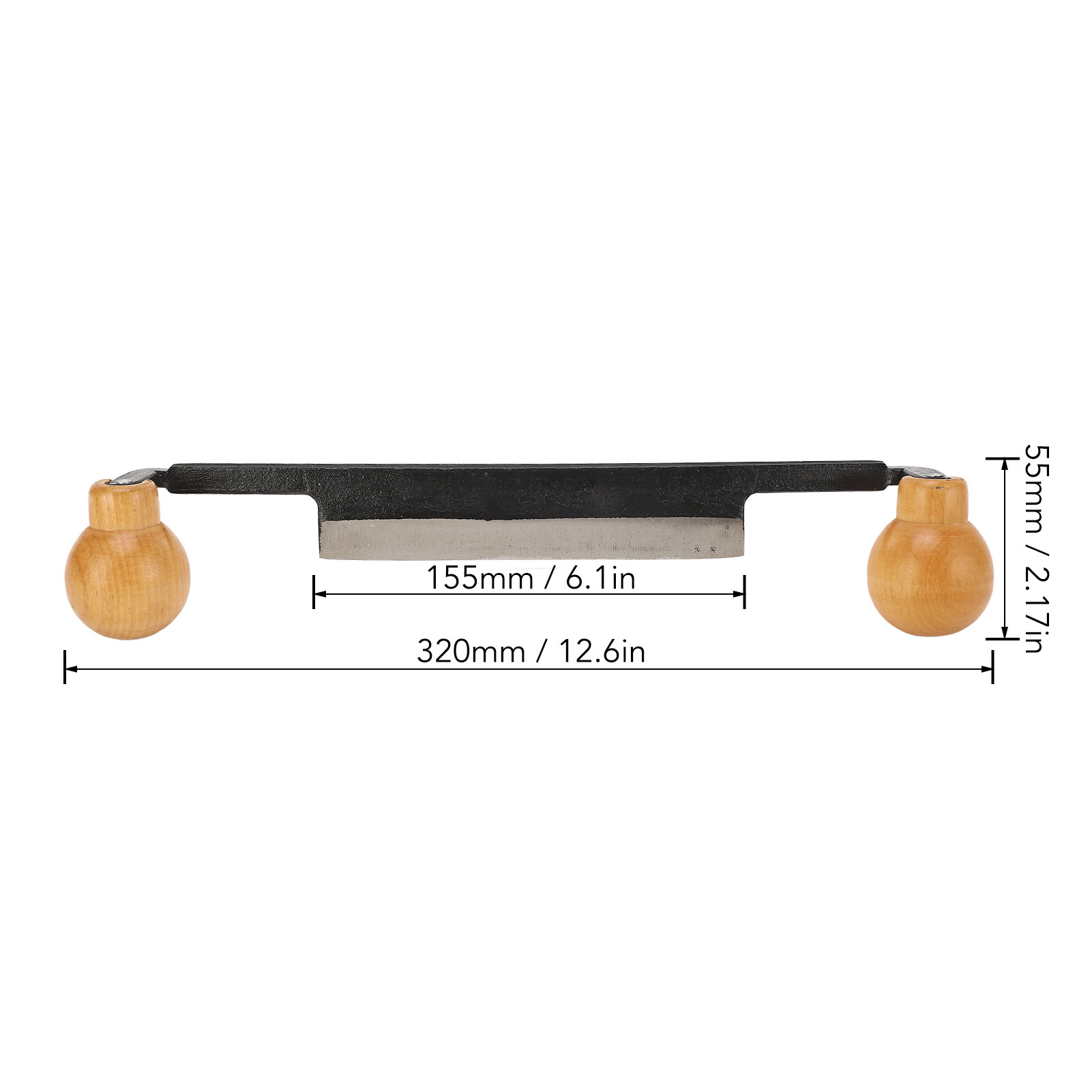 Faca de desenhar reta dupla an - Drawknife Blade avaliação e preço