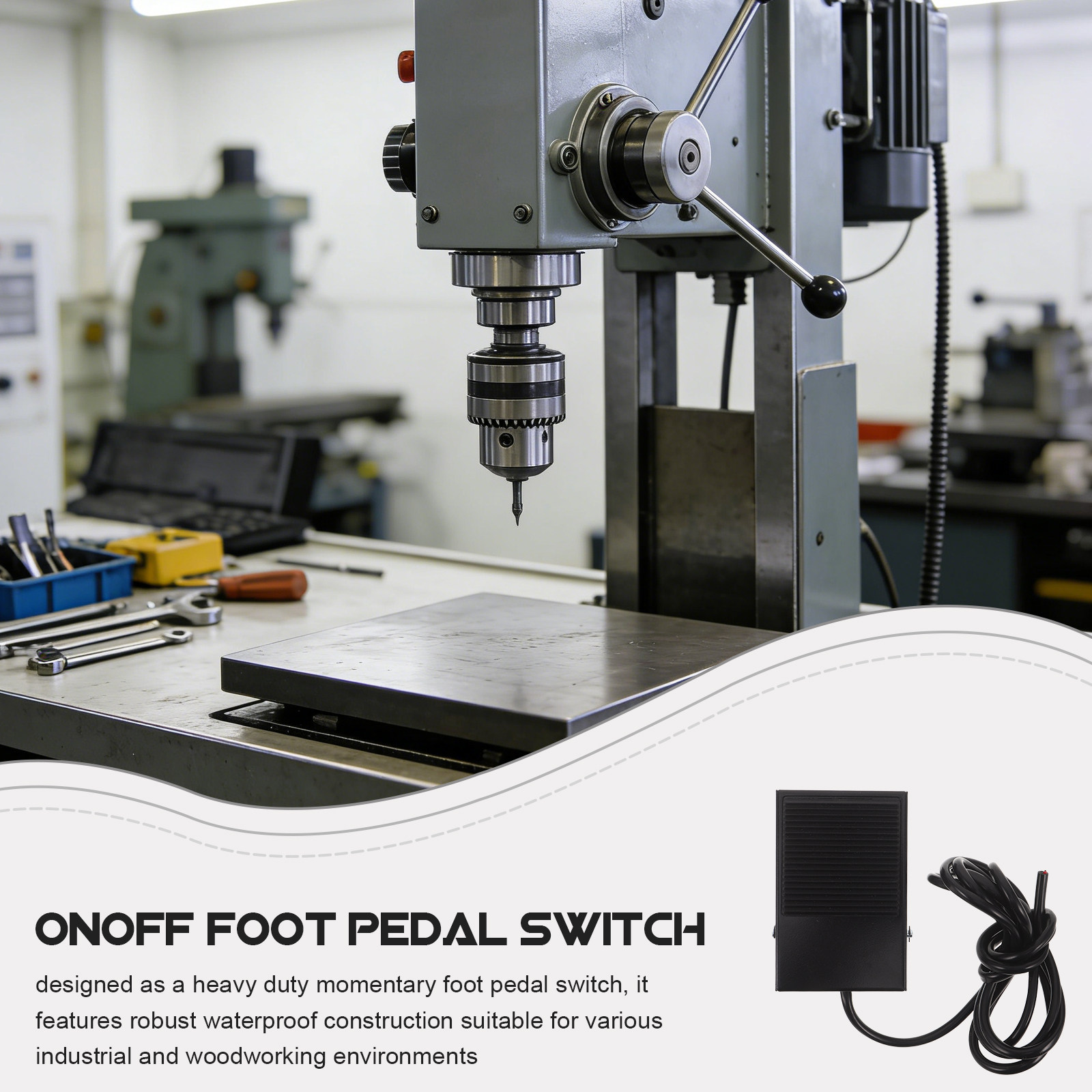 Interruptor de Pedal Momentâne - Woodworking Industry avaliação e preço