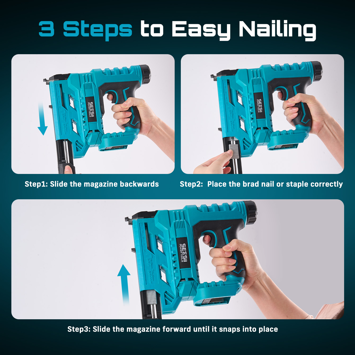 SEESII Pregador Elétrico Sem F - Woodworking Essential Tools avaliação e preço