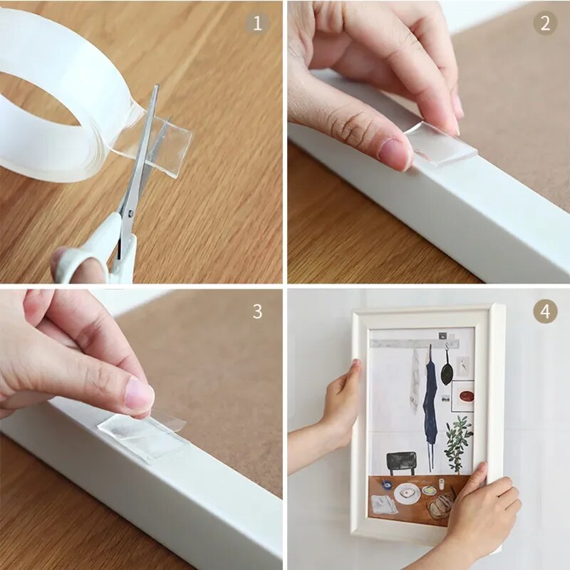 Fita Nano Dupla Face Reutilizá - Xfasten Woodworking Double Sided Tape avaliação e preço