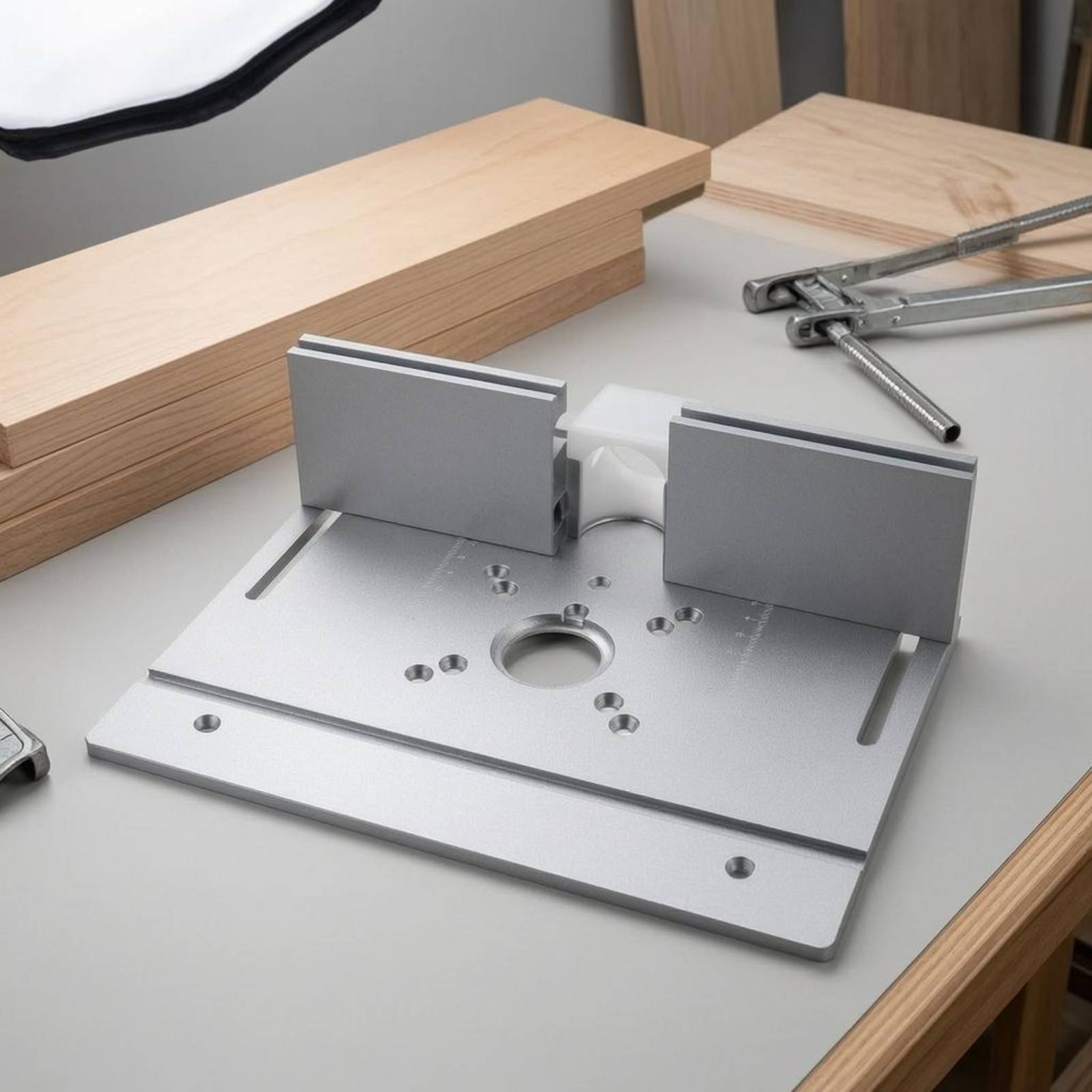 Placa de Inserção para Mesa de - Woodworking Router avaliação e preço