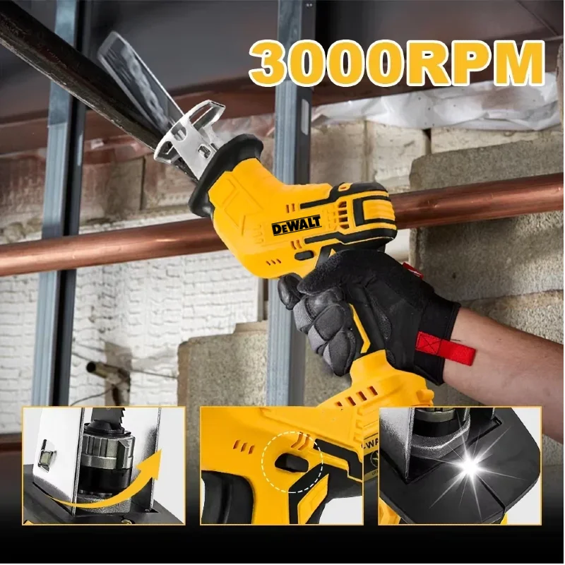 Serra Recíproca Sem Escovas De - Woodworking Essential Tools avaliação e preço