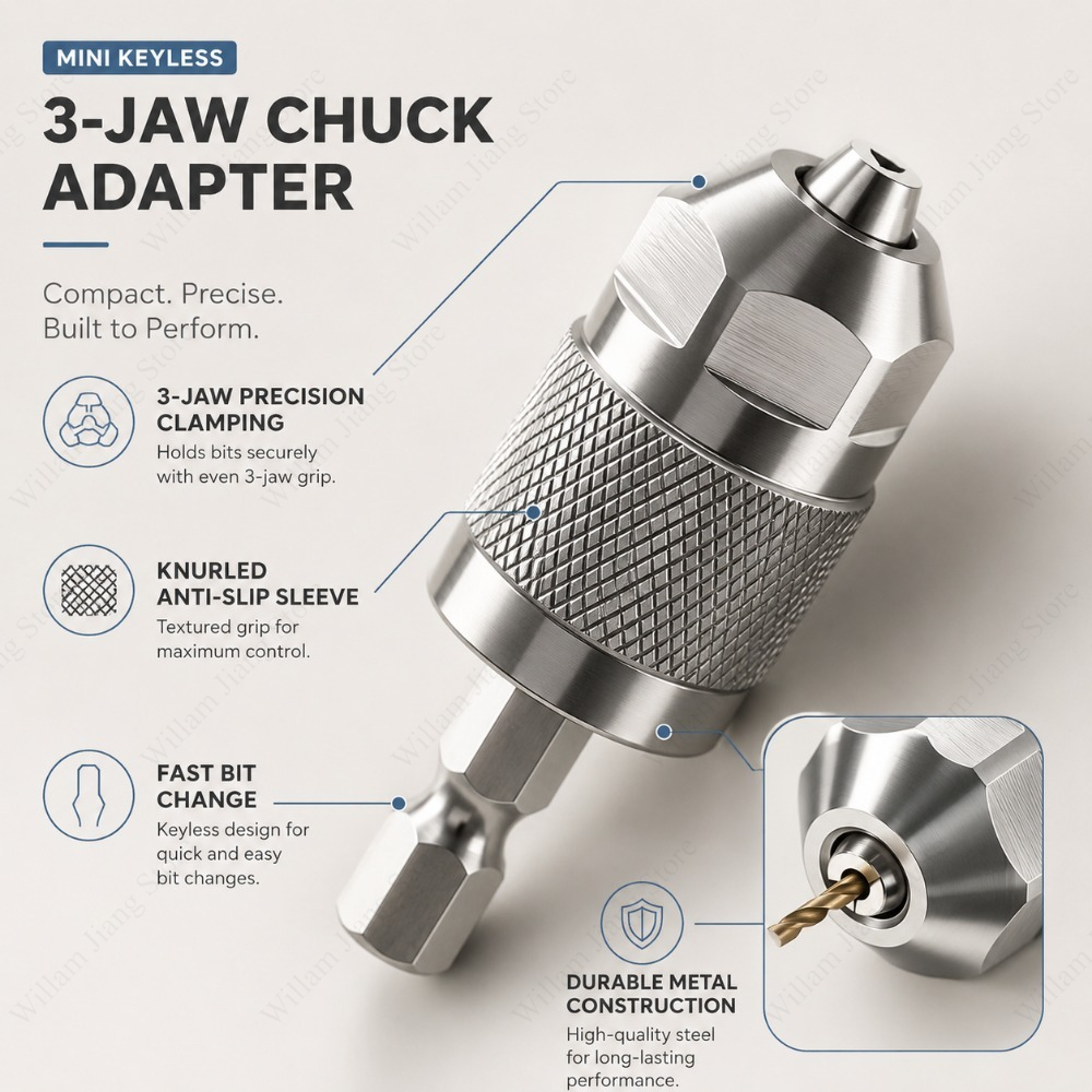 Adaptador de Mandril de 3 Garr - Woodworking Essential Tools avaliação e preço