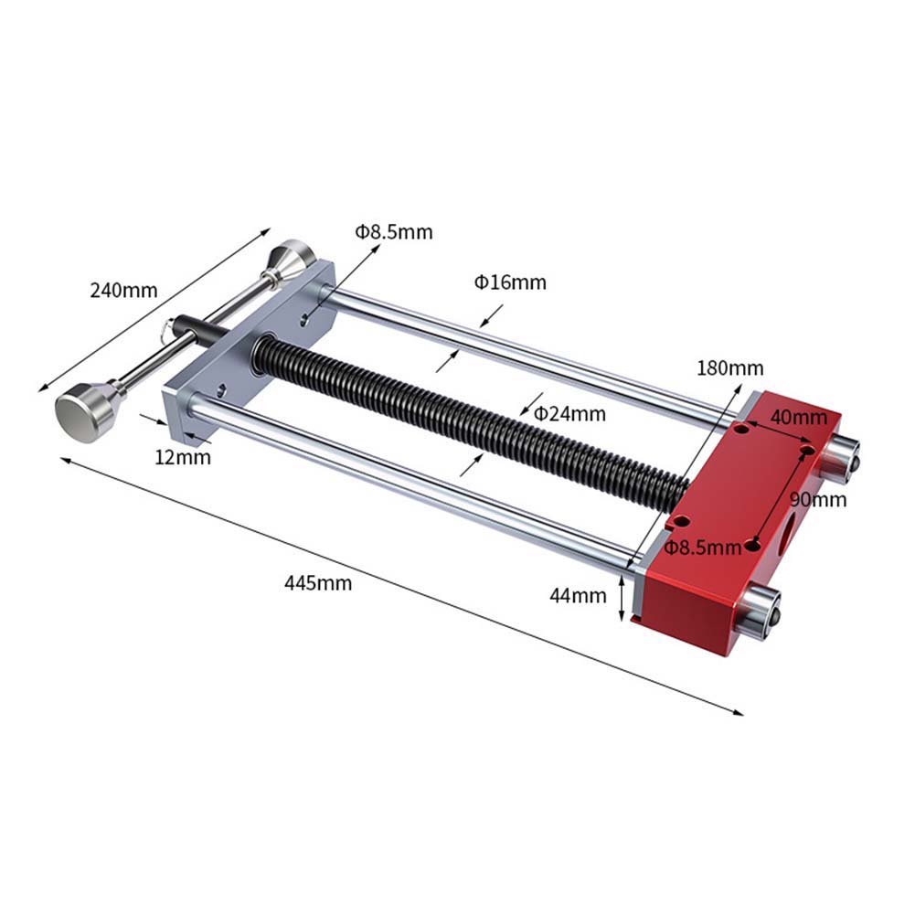 Morsa de Precisão para Marcena - Woodworking Front Vise avaliação e preço