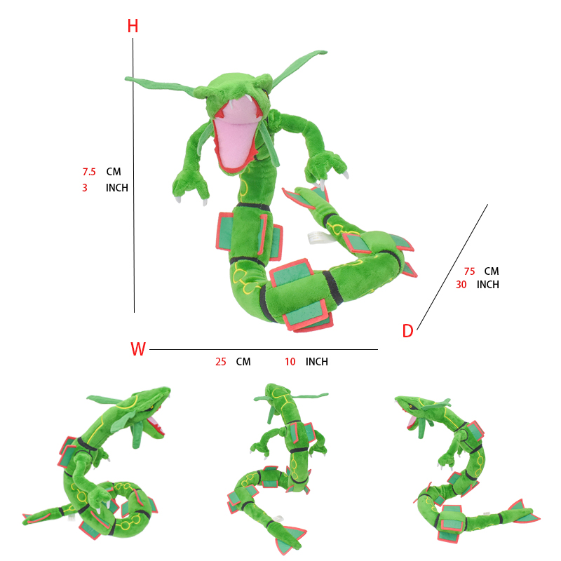 Pokémon Rayquaza Boneca de Pel - Woodworking Horse avaliação e preço