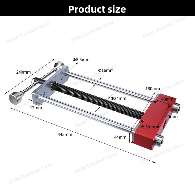 Conjunto de braçadeira para cã - Woodworking Front Vise avaliação e preço