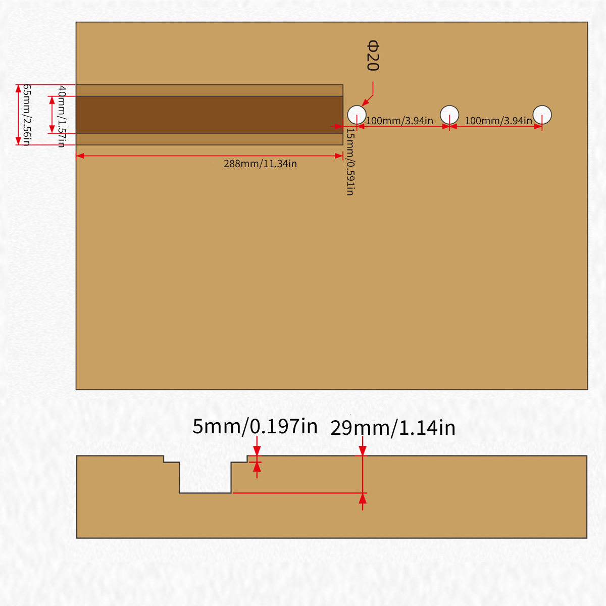 Torno da extremidade do torno  - Woodworking Front Vise avaliação e preço